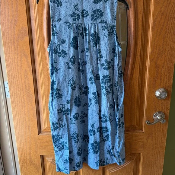 Sonoma Blue Floral Dress - Picture 2 of 6